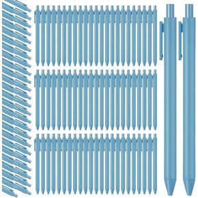 Fulmoon 50 Pcs Ballpoint Pens Bulk Retractable Comfortable Writing Pens Cute Back to School Supplies in Medium Point 1.0 mm for Teacher Student Bridal Shower Baby Shower (Light Pink,Black Ink)