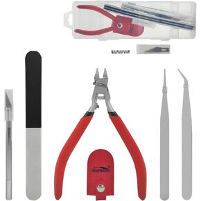 4.52inch Model Nippers, Modeling Tools for Plastic Models, Gundam Tool Kit, Model Building Tools, Plastic Model Clippers, Hobby Tools for Miniatures