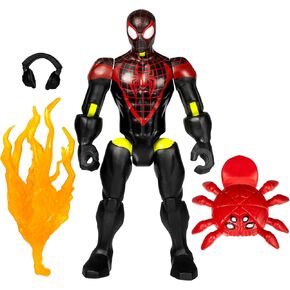 Spider-Man Marvel MixMashers Miles Morales Custom Mix-and-Match Action Figure & Accessories, 5-Inch-Scale Super Hero Toys for Kids Ages 4+
