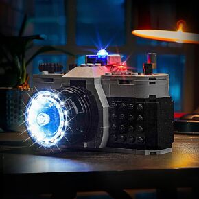 LED Lighting Compatible with Lego Retro Camera 31147, Light Kit Compatible with Lego 31147, Giving Light to Model, NOT Included The Model Set（Standard Version）