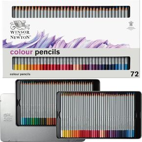 Winsor & Newton Studio Collection Colour Pencil Set, 72 Piece