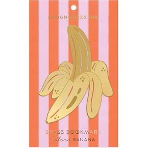 DesignWorks Ink Brass Bookmark, Mushroom