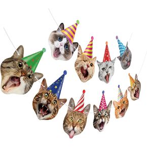 Safari Animals Happy Birthday Banner Wild Zoo Jungle Animals Decorations for Kids Safari Animals Party Decorations Woodland Animal Theme Decorations