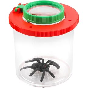 Insert Bug Viewer Magnifier Backyard Explorer Insect Bug Viewer Collecting Kit for Children and Kids Bug Catcher (BugJars1PCS)