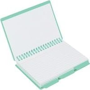 48750 Assorted Spiral Bound Index Card Notebook With Tabs