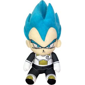 Great Eastern Entertainment Dragon Ball Super- Ss Vegeta 01 Sitting Pose Plush 7" H