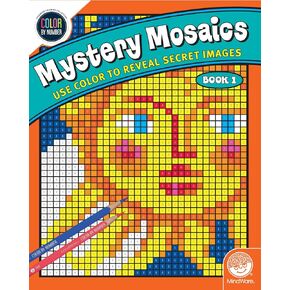 MindWare Color by Number Mystery Mosaics: (Book 3)