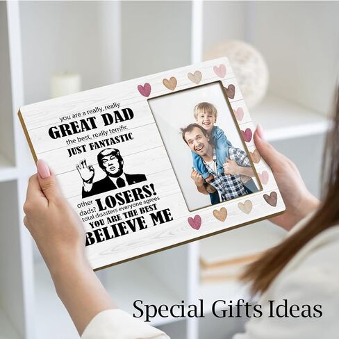 Great Grandma Picture Frames Plaque Wood Photo Frame You're Really Great Grandma Funny Trump Grandma Gifts Grandmother Gifts New Grandma Gifts First Time Grandmother Tabletop Picture Frame - Jk0286 in Saudi Arabia