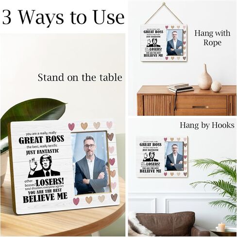 Great Grandma Picture Frames Plaque Wood Photo Frame You're Really Great Grandma Funny Trump Grandma Gifts Grandmother Gifts New Grandma Gifts First Time Grandmother Tabletop Picture Frame - Jk0286 in Saudi Arabia