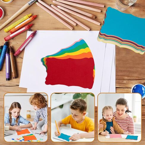 100 Sheets Colored Cardstock Blank Note Cards Colorful Thick Paper 92LB/250gsm Cards Stock for Business Cards, Invitations, Postcards, Photos, DIY Crafts, 20 Assorted Colors (3 x 5 Inch) in Kuwait