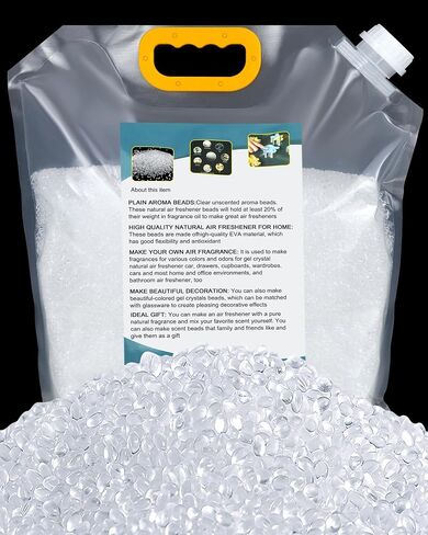 5LB Unscented Aroma Beads for Car Freshies freshie beads freshie supplies DIY Homemade Natural Eva Beads Bulk in Kuwait
