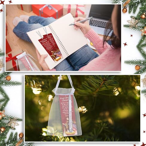 24 Pcs Christmas Christian Gifts Bulk Nativity Scene Church Gifts in Bulk, Include 12 Christmas Christian Bookmarks 12 Christmas Bible Verse Pen for Adult Church Sunday School Party Favors in Saudi Arabia