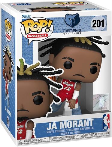Funko Pop! NBA: Memphis Grizzlies - Ja Morant (24-25 City Edition) in Saudi Arabia