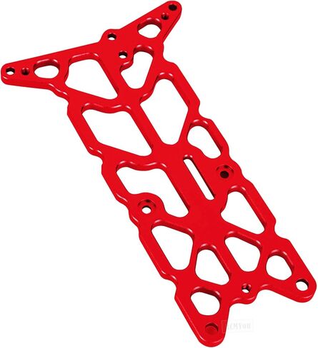 RC Aluminum Upper Chassis Upgrades Part for 1/10 Bandit 2wd VXL Rustler 2wd VXL,Aluminum Alloy Upper Chassis Hop Ups,Navy Blue in Saudi Arabia
