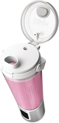Ninja BC151NV Blast Portable Blender, Cordless, 18oz. Vessel, Personal Blender-for Shakes & Smoothies, BPA Free, Leakproof-Lid & Sip Spout, USB-C Rechargeable, Dishwasher Safe Parts, Denim Blue | USB-C rechargeable, cordless blending anywhere. BlastBlade  in Saudi Arabia