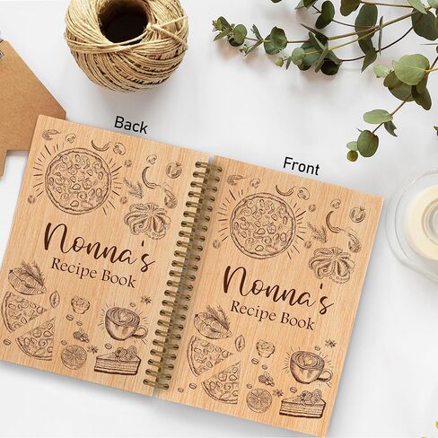 QLMX Mawmaw Gifts Recipe Lined Journal Notebook, Mawmaw Grandma Spiral Notebooks for Kitchen, Mothers Day Birthday Gifts for Grandma, Recipe Book to Write in Your Own Recipes, 5.5X8.3In in Kuwait