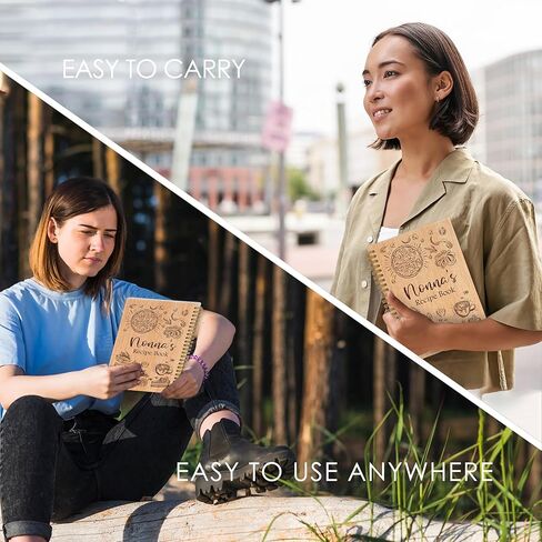 QLMX Mawmaw Gifts Recipe Lined Journal Notebook, Mawmaw Grandma Spiral Notebooks for Kitchen, Mothers Day Birthday Gifts for Grandma, Recipe Book to Write in Your Own Recipes, 5.5X8.3In in Kuwait