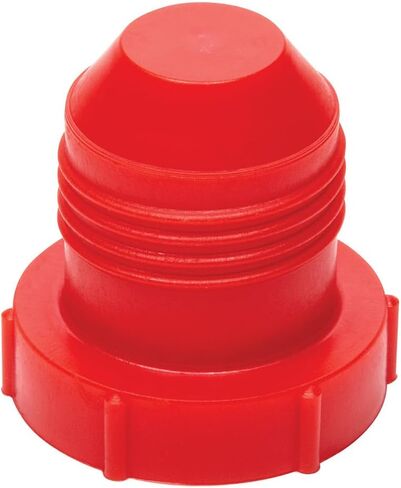 Allstar Performance ALL50811 Red Plastic Plug for -3AN 3/8-24 Thread, (Pack of 20) in Saudi Arabia