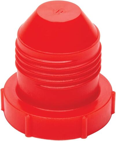 Allstar Performance ALL50811 Red Plastic Plug for -3AN 3/8-24 Thread, (Pack of 20) in Saudi Arabia