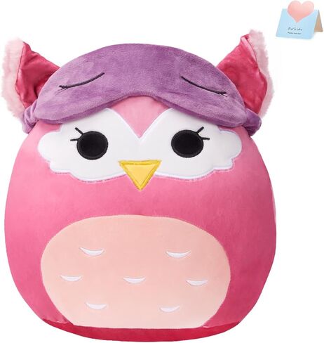 BSTAOFY Cute Unicorn Soft Plush Pillow with Removable Eye Mask Squishy Unicorn Stuffed Animal Cushion Hugging Nap Pillow Valentines Christmas Holiday Birthday Gifts for Toddlers Kids, 12’’ in Kuwait