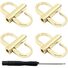 Hordion Adjustable Metal Buckle Chain Shortener Purse Strap Clip