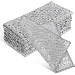 10 قطع من موبستيك، وسادة غسيل الأطباق، إسفنجة تنظيف المطبخ، إسفنجة غبار غير قابلة للخدش، سلك أطباق المطبخ، إسفنجة أطباق المطبخ، إسفنجة غسيل الأطباق، إسفنجة تنظيف سلكية، وعاء تنظيف من النايلون in Kuwait