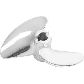 Aluminium Alloy Propeller, RC Boat Propeller Large Thrust with 1Pc for UDI RC Boat for FeiLun FT016 FT007 FT012 FT009 FT011 FT010 FT016(Silver S)