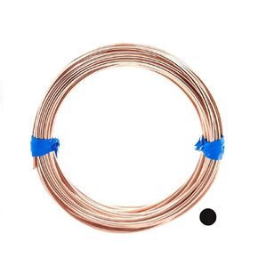 26 Gauge, 14/20 Rose Gold Filled Wire (Round) Dead Soft 14K Pink Gold Filled Wire Made in USA - 5FT by CRAFT WIRE
