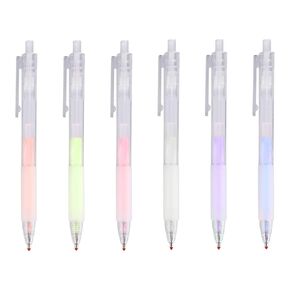 6pcs Quick Dry Glue Pens, Adhesive Glue Pens Easy Control Glitter Glue Pens for Crafting Art Scrapbooking Stationery Kids Craft Card Making Papercrafts Supplies, 6 Colors