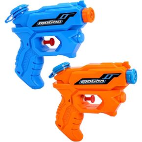 Water Gun for Kids 2Pack Squirt Gun, Summer Squirt Shooter Gun Toys Swimming Pool Beach Water Fighting Party Soaker Gun Toy for Boys Girls Adults