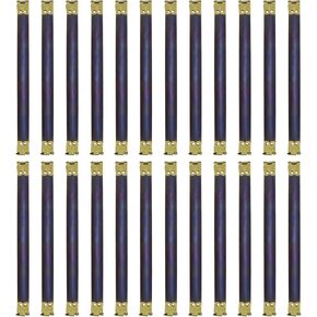 uxcell 24Pcs Metal Internal Flex Frame, 12cm/4.7" Coin Purse Frame Handbag Hinges Clip for Wallet Bag DIY Craft Sewing Purse Making, Bronze