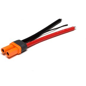 Spektrum Connector: IC5 Battery with 4" Wires, 10 AWG, SPMXCA505
