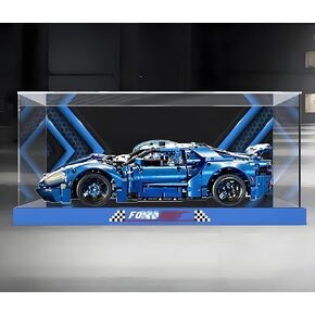 حافظة عرض 3 مم لمجموعة بناء Lego 42154 Ford GT، حافظة عرض شفافة مقاومة للغبار متوافقة مع Lego 42154 (لا تشمل النموذج)