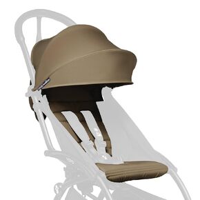 BABYZEN YOYO 6+ Color Pack, Ginger - Textiles Only: Seat Cushion, Matching Canopy & Zippered Back Pocket - Requires YOYO2 Frame (Sold Separately)