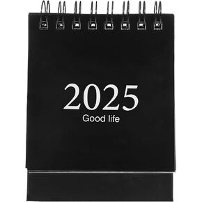 Tofficu 2025 Desk Calendar 2025 Table Calendar 2025 Tabletop Calendar Desk Calendars Calendar for Table 2024.07-2025.12 Year Calendar Desk Flipping Calendar Mini Standing Desk Paper