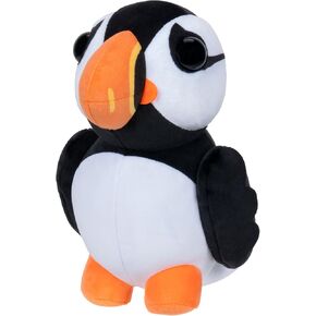 Adopt Me! Collector Plush - Puffin - Series 4 - Ultra-Rare in-Game Stylization Plush - Exclusive Virtual Item Code Included - Toys for Kids Ages 6+