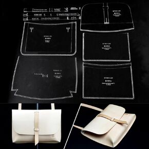 Shoulder Bag Acrylic Template Bag Leather Pattern Acrylic Leather Pattern Leather Templates for Bag