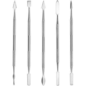 Pufguy 5 Pack Miniature Sculpting Tools Stainless Steel Clay Sculpting Tools Double-Head Carving Tools Set Modeling Sculpting Tools for DIT