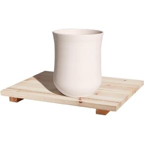 BENECREAT 11.8x15.75 Inch Clay Board Wooden Mat Mud Board, Clay Drying Board, Ceramic Clay Pottery Sculpture Tool for Making Sculpting Modelling Clay Craft