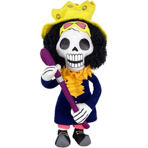 Great Eastern Entertainment Onepiece GE-52955 Soul King Brook Plush Stuffed Plush, Multicolor, 10"