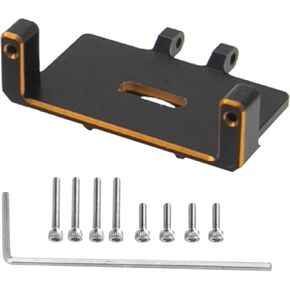 ShareGoo Aluminum Alloy RC Servo Mount Steering Bracket Compatible with Emax ES08MA II Servo Axial SCX24 C10 AXI00001 JLU AXI00002 Deadbolt AXI90081 1/24 RC Crawler