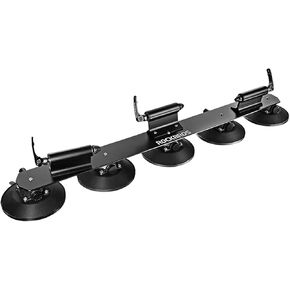 ROCKBROS Bike Rack for Car Roof, Aluminium Alloy Suction Cup Bike Rack for Car Roof, for 1 Bike