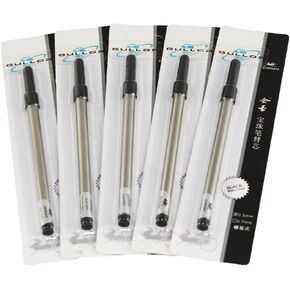 Gullor 10 pcs in set Black Ink Spiral 0.5mm Refill fit to Jinhao, Rollerball Pen