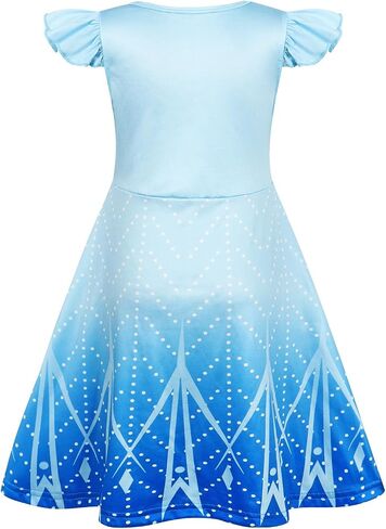 Girls Princess Dresses Toddler Kids Costume Birthday Party Dress Halloween Cosplay Outfits in Saudi Arabia