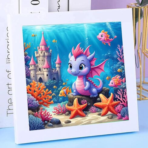 Generic Cute Bees Diamond Art Painting Kit for Adult Sunflower 5D DIY Diamond Painting Kit Cartoon Animals Full Round Diamond Art Kit (16x16inch/40x40cm) in Saudi Arabia