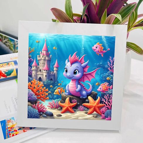 Generic Cute Bees Diamond Art Painting Kit for Adult Sunflower 5D DIY Diamond Painting Kit Cartoon Animals Full Round Diamond Art Kit (16x16inch/40x40cm) in Saudi Arabia