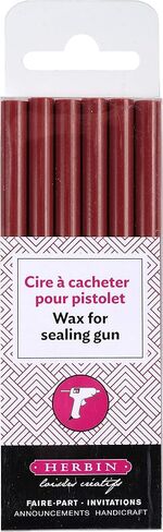 Herbin Pearlescent Glue Gun Wax - 4 3/4 Long - Baby Blue in Saudi Arabia