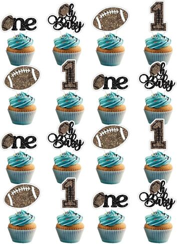 32Pcs Basketball Cupcake Toppers Star Players Basketball Backboard Slam Dunk Basketball Apparel Cupcake Picks for Baby Shower Kids Basketball Theme Birthday Party Decorations Supplies in Saudi Arabia