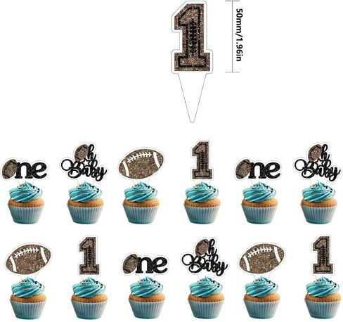 32Pcs Basketball Cupcake Toppers Star Players Basketball Backboard Slam Dunk Basketball Apparel Cupcake Picks for Baby Shower Kids Basketball Theme Birthday Party Decorations Supplies in Saudi Arabia