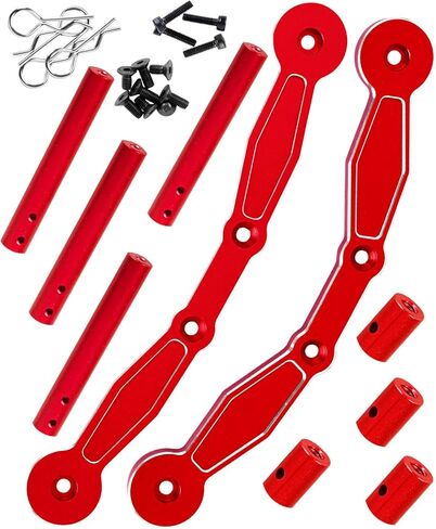جزء ترقيات من الألومنيوم الأمامي والخلفي لـ 1/10 Arrma Senton 3S Blx/Senton Mega 550، يتصاعد الجسم الأمامي والخلفي من سبيكة معدنية، أزرق داكن in Saudi Arabia